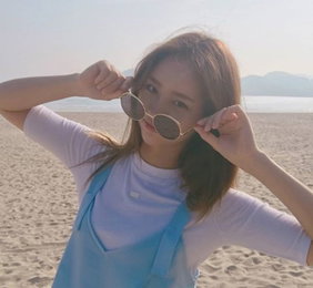 혜리, 더위 날리는 청량 미모