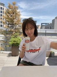 유리, 더위를 피하는 방법…"여름엔 맥주"