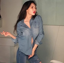 현아, 치명적인 분위기…"강렬한 레드립"