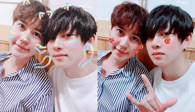 '사회복무요원' 규현, 김희철 SNS로 깜짝 근황 전해