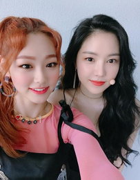 구구단 미나, 에이핑크 손나은 예쁨 폭발…'눈길'