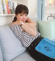 이시영, 무더위 날릴 상큼 미모…"사랑스러움 가득"