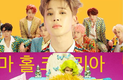 방탄소년단, 니키 미나즈 출연 '아이돌' 뮤비 공개