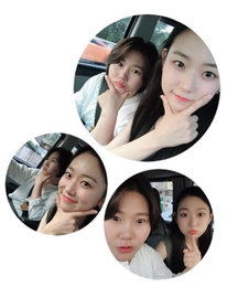 김슬기, 매니저와 함께 뽐낸 귀여움+발랄 매력