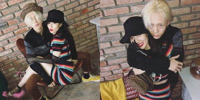 현아♥이던, 큐브 결별 후 더욱 당당해진 포즈 '눈길'