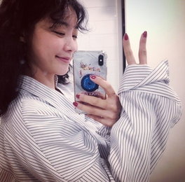 걸스데이 소진, 스타일 변신 성공..."인생 첫 뽀글파마"