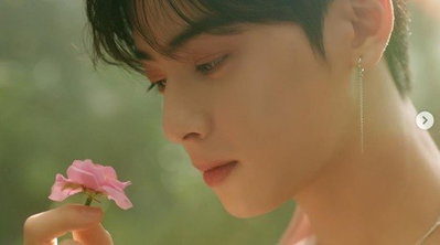 얼굴천재 차은우, '아련+몽환美' 폭발..."존재가 화보"