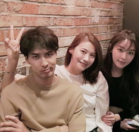 김지석 with 유인영X정유미, 인맥도 '톱스타'