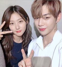 김새론 '강다니엘, 박우진, 하성운 브라더 응원할게'