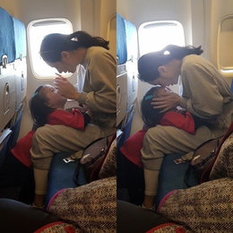 최정윤, 붕어빵 딸과 단둘이 제주도 여행..."내 사랑"