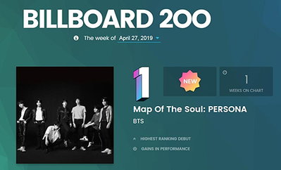 방탄소년단, 한국 가수 최초 빌보드 '핫 100' 2곡 동시 진입