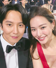 이하늬, "김남길, 내 마음 속 대상" 백상예술대상 '훈훈' 인증샷