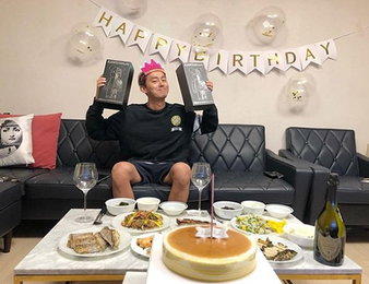 김상혁, 얼짱 아내 송다예 차린 생일상 인증 "넘나 좋은 것..신의 맛!"