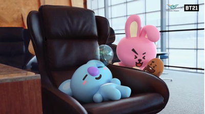 방탄소년단 캐릭터 활용한 인천공항 영상, 뉴욕페스티벌 본상