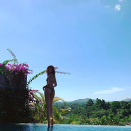 한혜진, 비현실적 비키니 몸매…"톱모델의 위엄"