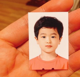 고지용, 아들 승재 여권사진..어린데 참 잘생겼네