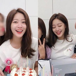 조보아, 생일 맞은 주인공..더 예뻐졌네
