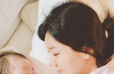 '이필모♥' 서수연, 아들 바라보는 꿀 뚝뚝 눈빛