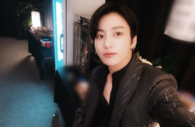 방탄소년단 정국, 공연 후 팬 사랑 가득 셀카 "행복했습니다♥"