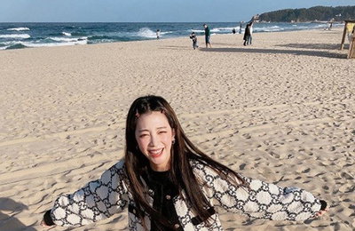 '지오♥'최예슬, 해변의 바비공주님‥점점 더 예뻐져