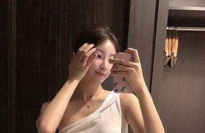 치어리더 안지현, 추위 잊은 아찔 수영복 자태…"수영복이, 대체 몇개야?"