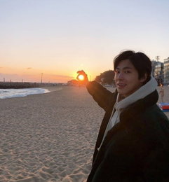 유노윤호, 한 겨울 추위도 녹이는 열정 가득 비주얼..오빠美 뿜뿜