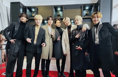 방탄소년단, 한국 가수 첫 그래미 공연…대중음악사 또 한획