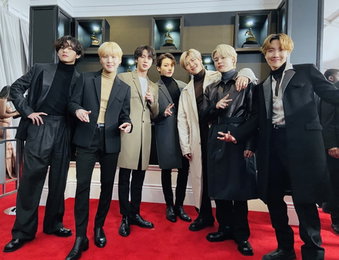 방탄소년단, 한국 가수 첫 그래미 공연…대중음악사 또 한획