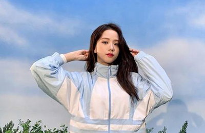 '트레이닝 복에도 예쁨 철철'…블랙핑크 지수, 완벽한 모델 핏