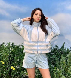 '트레이닝 복에도 예쁨 철철'…블랙핑크 지수, 완벽한 모델 핏