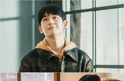 ‘반의반’ 정해인, 촬영 현장 스틸 첫 공개! 순둥 멍뭉미부터 일잘남 포스까지!