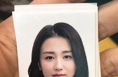 박하선, 기계로 찍은 증명사진도 청순x단아