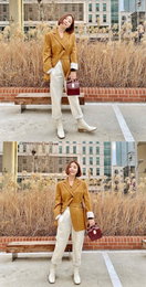 신다은, 광합성 중 상큼발랄 매력 뽐내...'눈길'