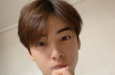 차은우, 얼굴 천재의 그윽한 눈빛 공개