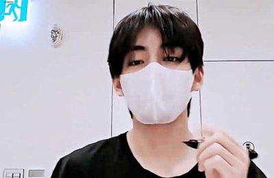 방탄소년단 뷔, 훈훈한 비주얼 '눈길'