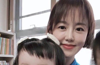 이하정, 배우 정준호 닮은 딸 유담과 인증샷…'훈훈'