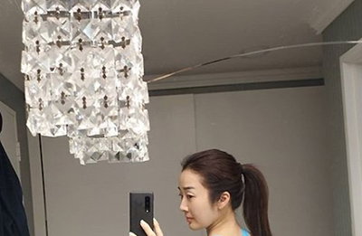 김경화, 자랑하고 싶은 무결점 뒤태…'눈길'