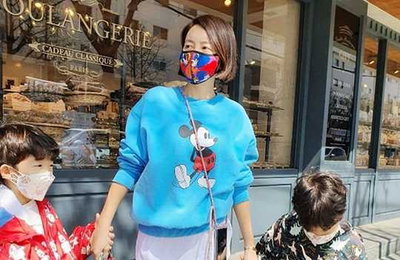 황혜영, 마스크는 필수…“그리운 일상”