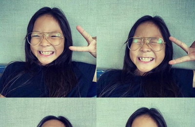 추성훈, 사랑이 근황 공개…'귀여운 미소'