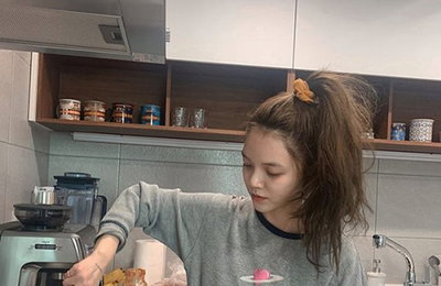 AOA 지민, 맛있는 스파게티…"요리까지 잘해"