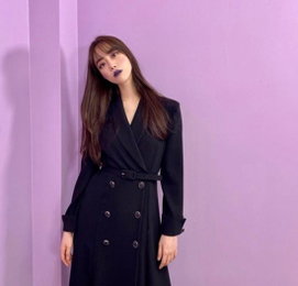 허영지, 보라색 립 컬러도 완벽 소화…"환불해 주세요"