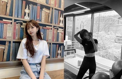 김소희, 필라테스로 완벽 몸매 공개…11자 복근까지