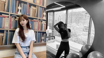 김소희, 필라테스로 완벽 몸매 공개…11자 복근까지