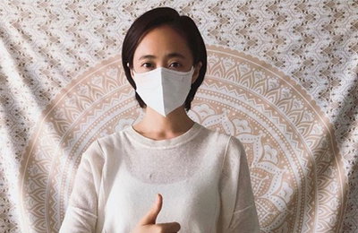 김민정, 덕분에 챌린지 참여 "의료진분들덕분에…"