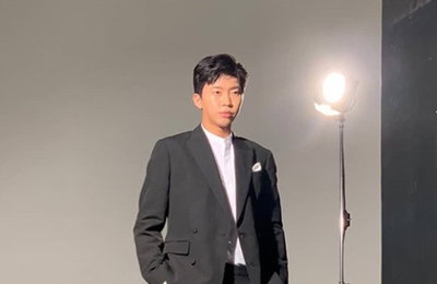 임영웅, 모델 뺨치는 올블랙 슈트핏 자랑 '눈길'