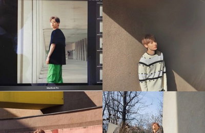 황민현, 다양한 셀카 대방출..."기다림이 즐거울 수 있도록"