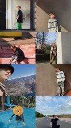 황민현, 다양한 셀카 대방출..."기다림이 즐거울 수 있도록"