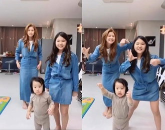 주영훈♥이윤미 큰딸, 남다른 댄스 실력 뽐내…