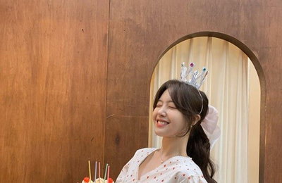 걸스데이 민아, 서프라이즈 생일축하에 감동 "함께해줘서 고마워요"