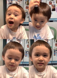 벤틀리, 귀여운 일상 공개...형 윌리엄 위해 달걀을 머리에 '통통'